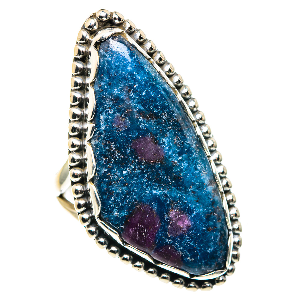 Ruby Fuchsite Rings handcrafted by Anasilvercos - RING87720