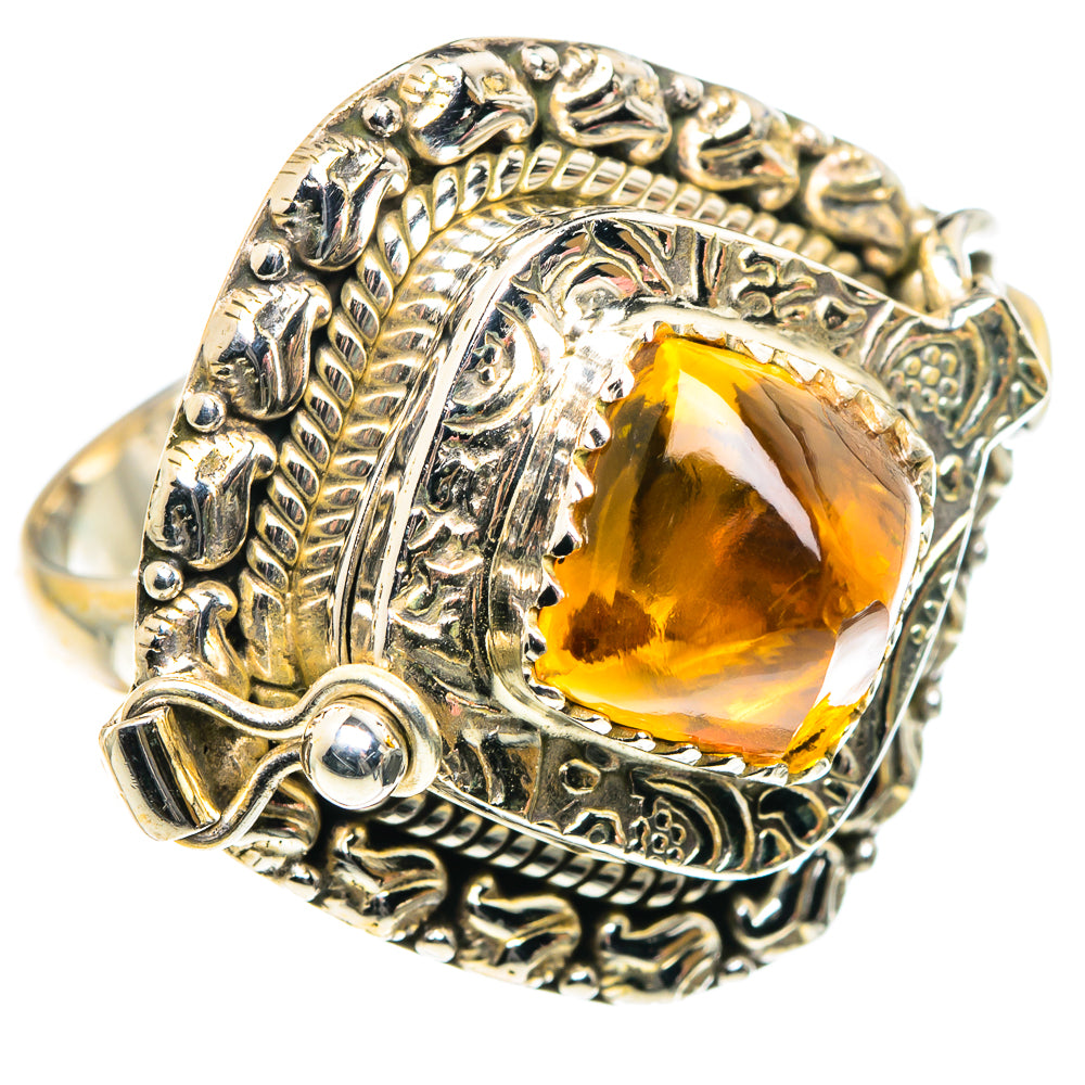 Citrine Rings handcrafted by Anasilvercos - RING87730