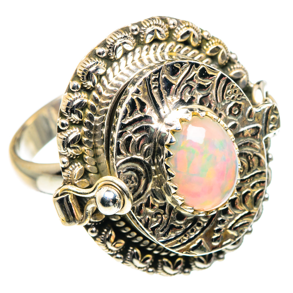 Ethiopian Opal Rings handcrafted by Anasilvercos - RING87748