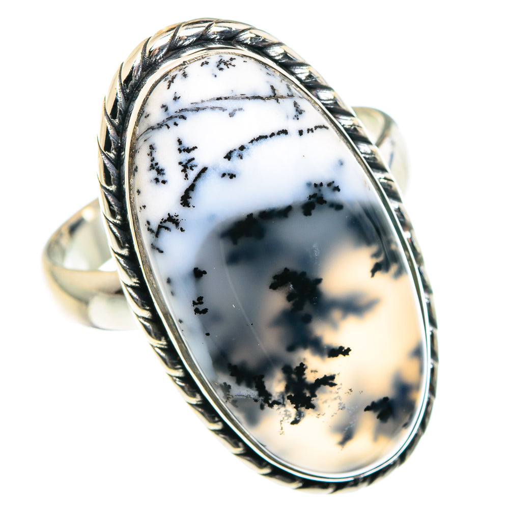 Dendritic Opal Rings handcrafted by Anasilvercos - RING87779