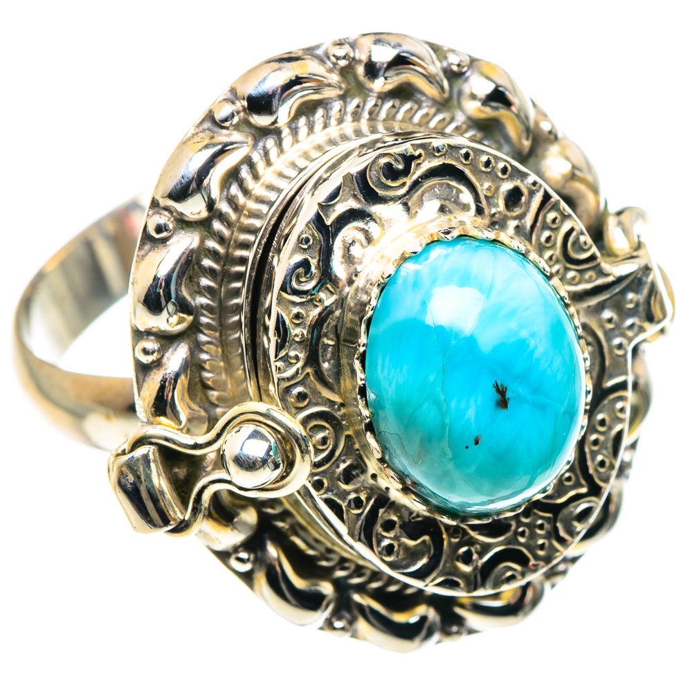Larimar Rings handcrafted by Anasilvercos - RING87785