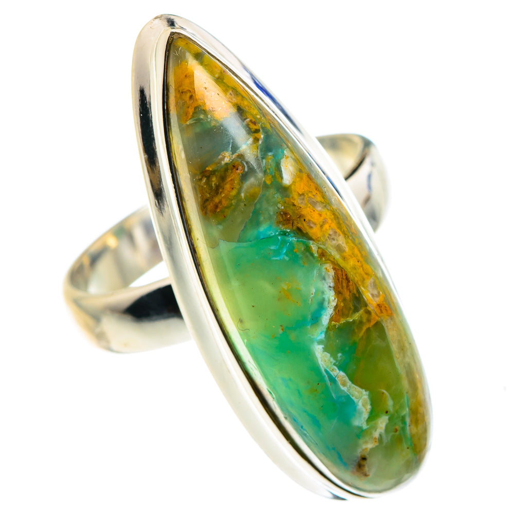 Peruvian Opal Rings handcrafted by Anasilvercos - RING87791