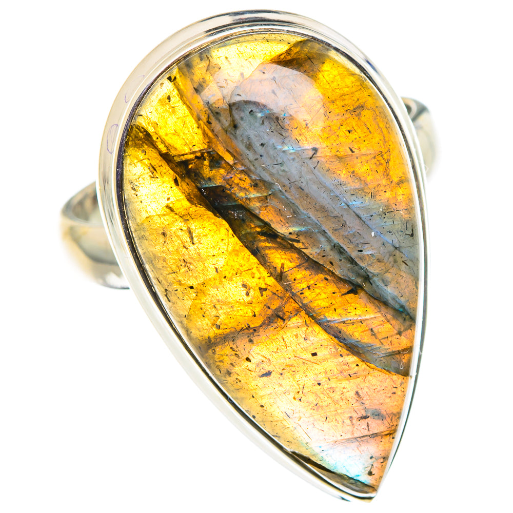 Labradorite Rings handcrafted by Anasilvercos - RING87792