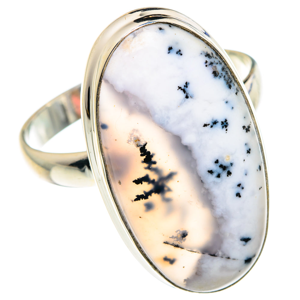 Dendritic Opal Rings handcrafted by Anasilvercos - RING87802