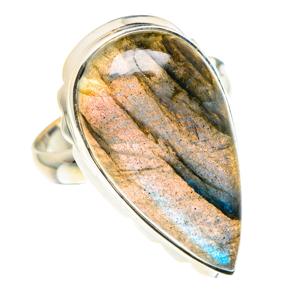 Labradorite Rings handcrafted by Anasilvercos - RING87809