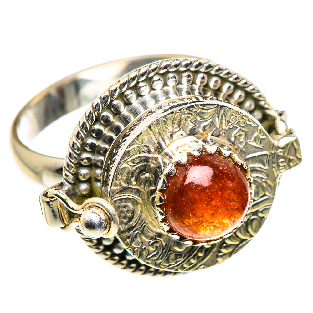 Sunstone Rings handcrafted by Anasilvercos - RING87812
