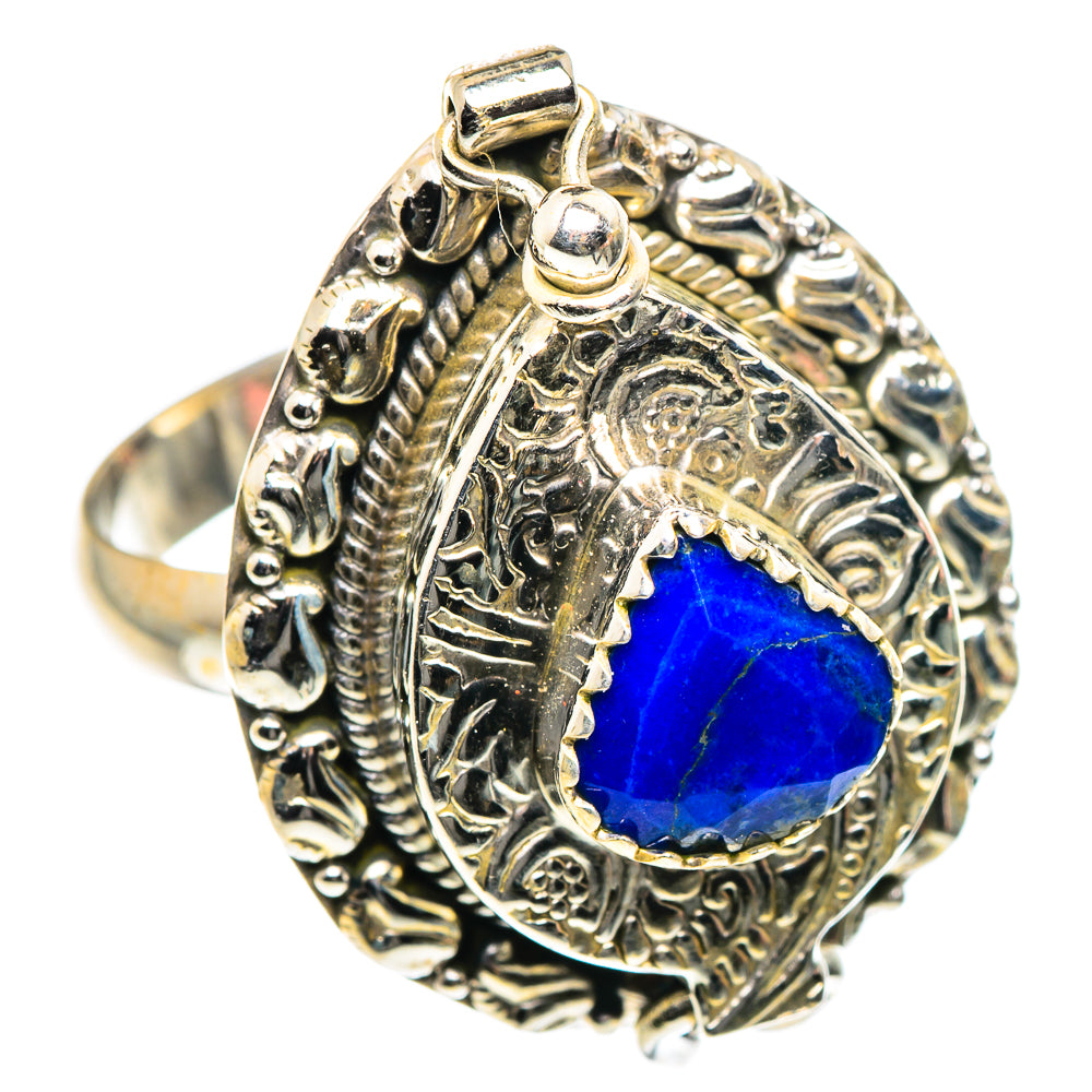 Lapis Lazuli Rings handcrafted by Anasilvercos - RING87820