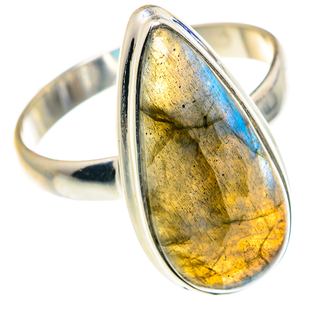 Labradorite Rings handcrafted by Anasilvercos - RING87825