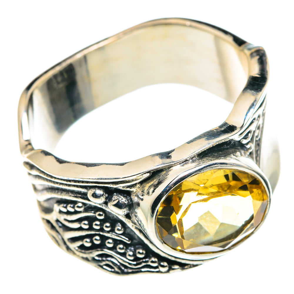 Citrine Rings handcrafted by Anasilvercos - RING87834