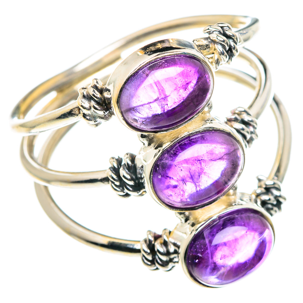 Amethyst Rings handcrafted by Anasilvercos - RING87838