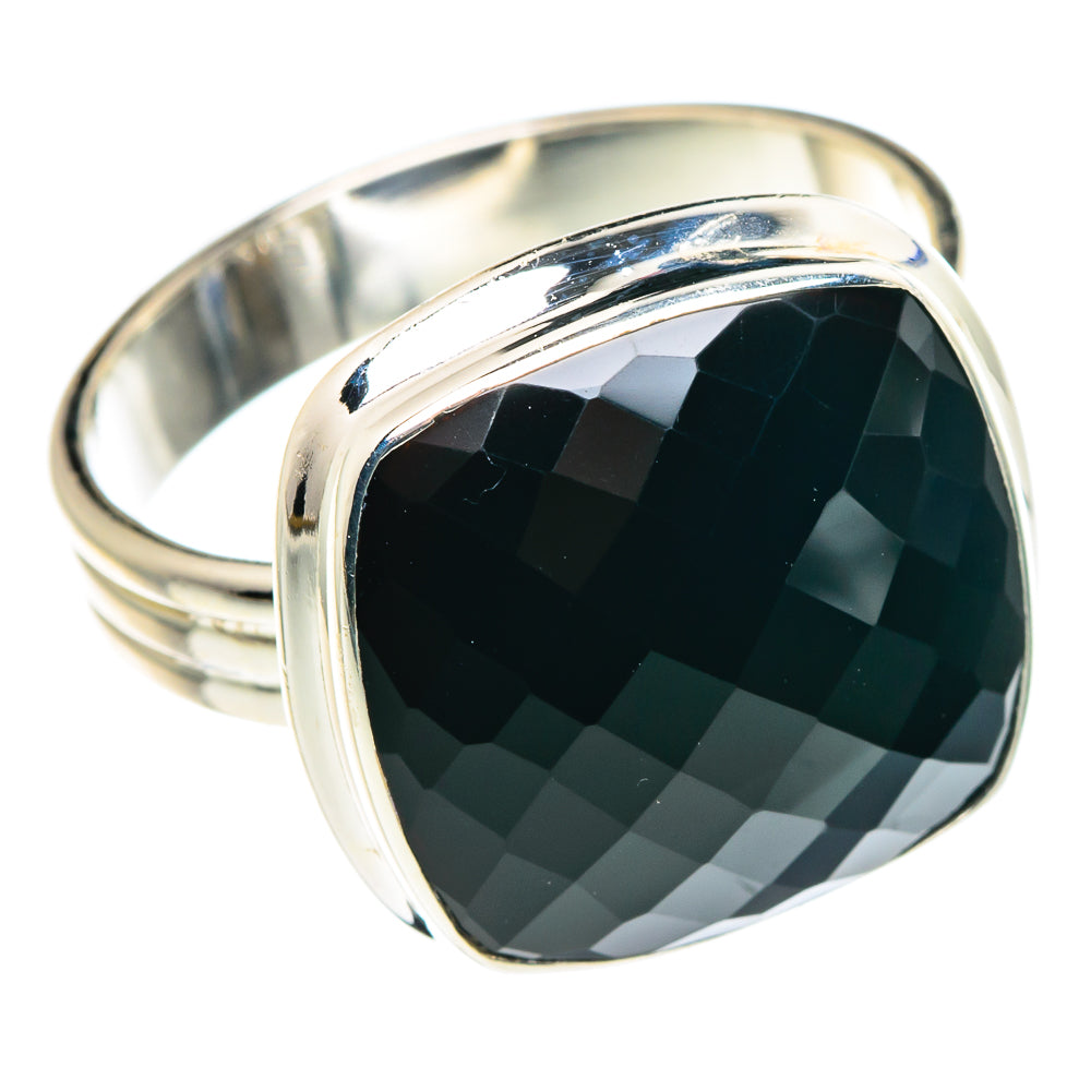 Black Onyx Rings handcrafted by Anasilvercos - RING87842