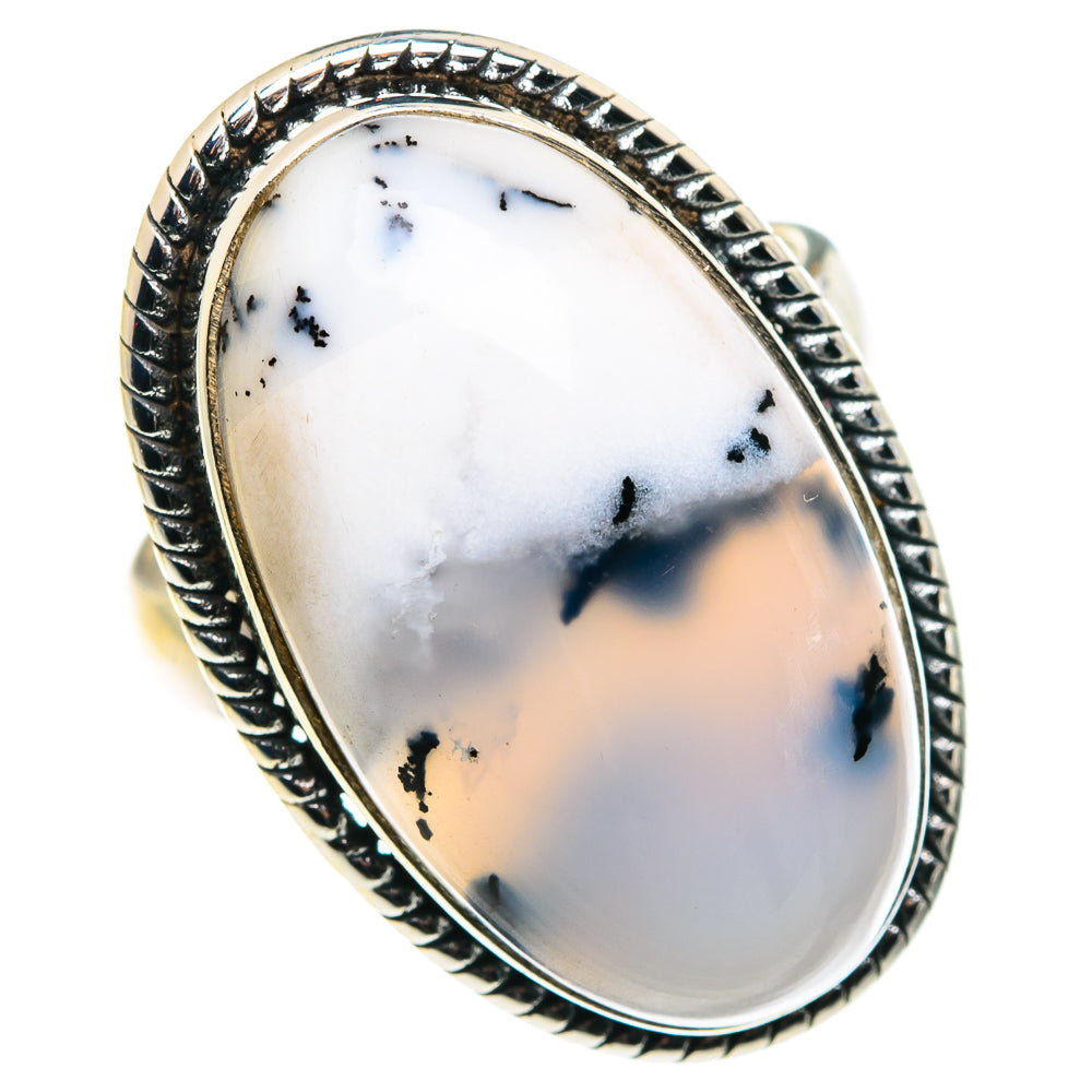 Dendritic Opal Rings handcrafted by Anasilvercos - RING87845