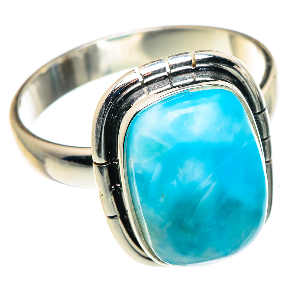 Larimar Rings handcrafted by Anasilvercos - RING87867