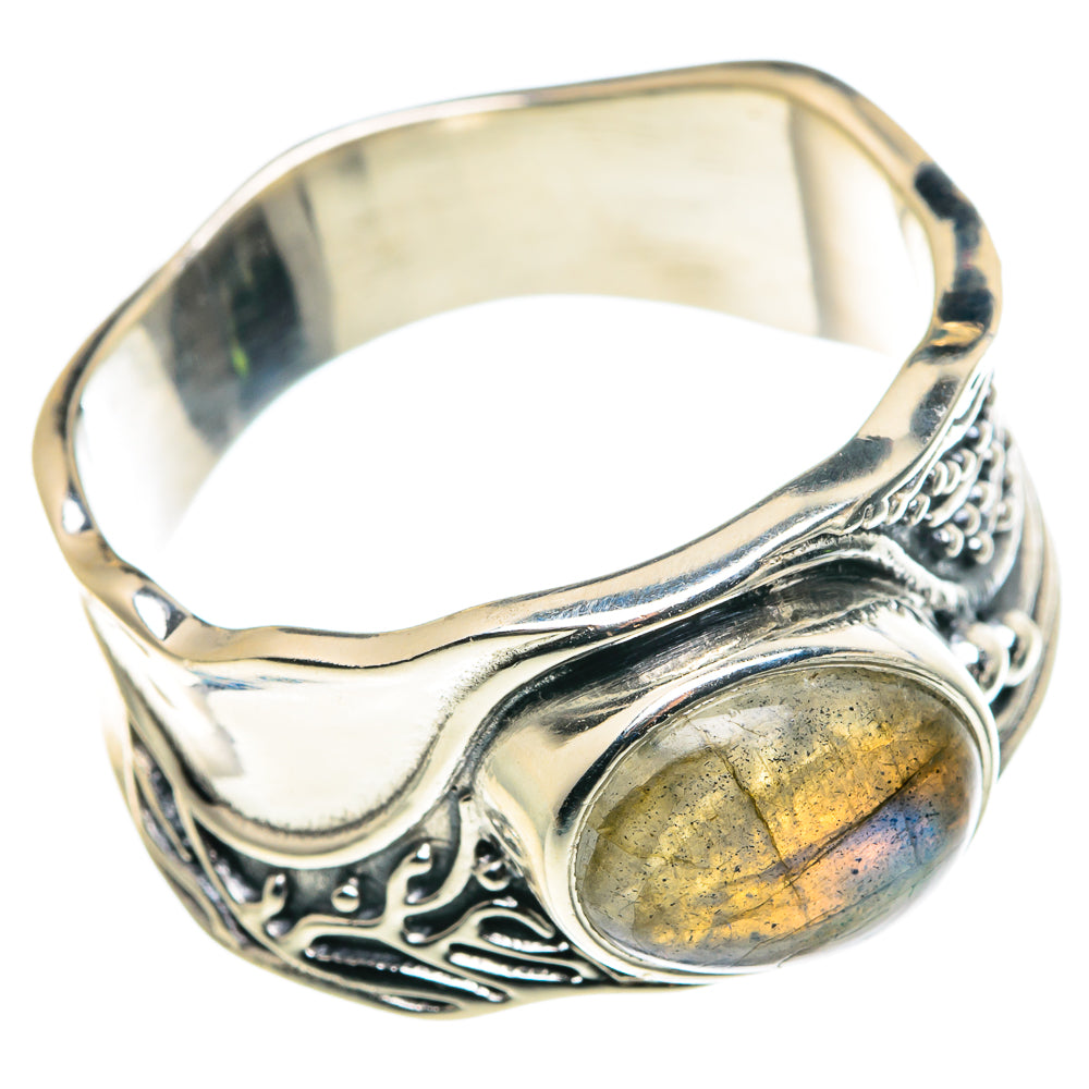Labradorite Rings handcrafted by Anasilvercos - RING87869