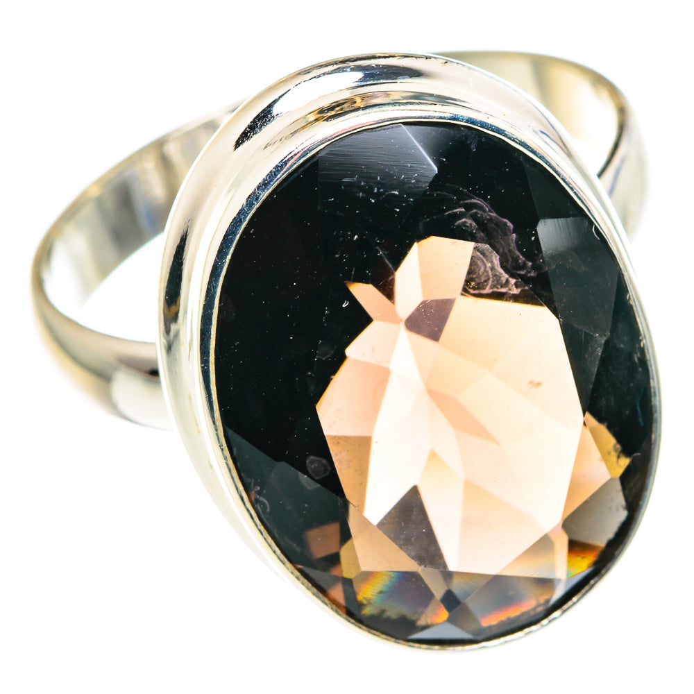 Smoky Quartz Rings handcrafted by Anasilvercos - RING87872