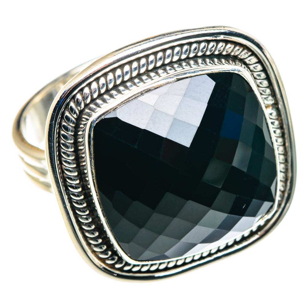 Black Onyx Rings handcrafted by Anasilvercos - RING87879