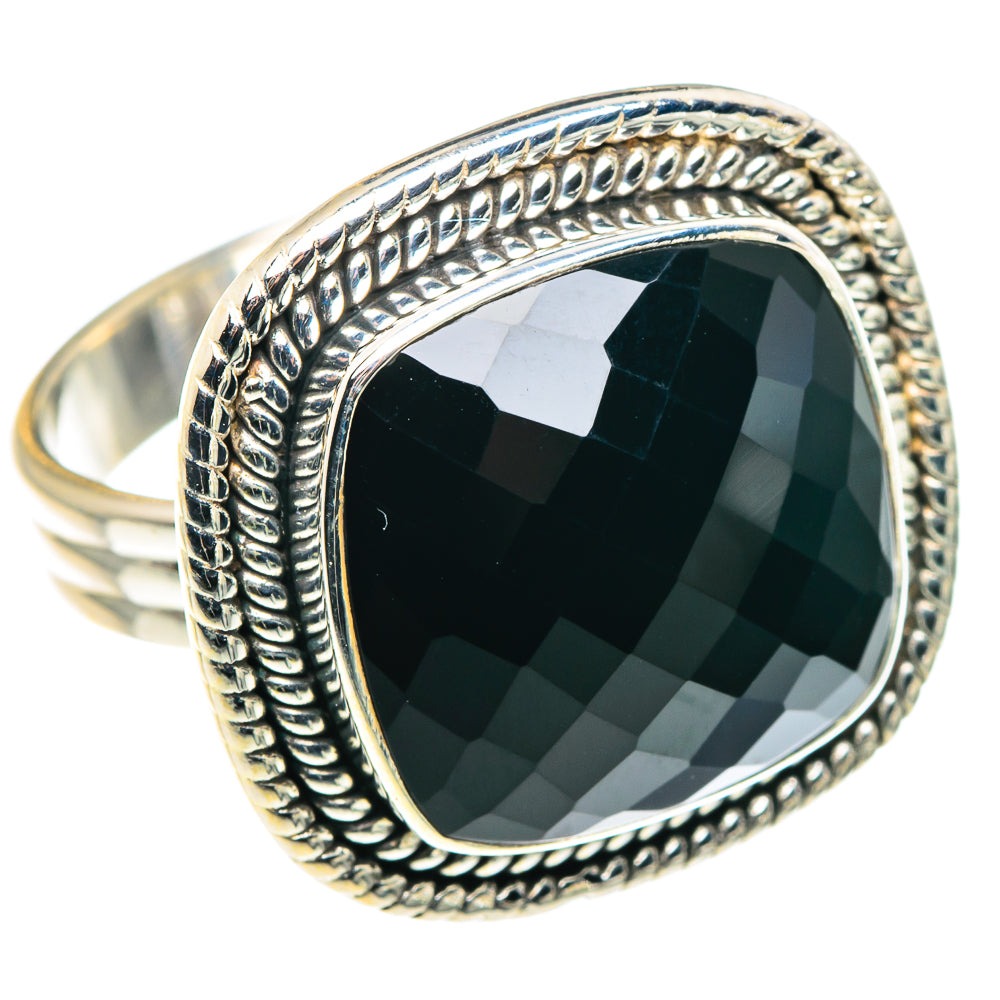 Black Onyx Rings handcrafted by Anasilvercos - RING87894
