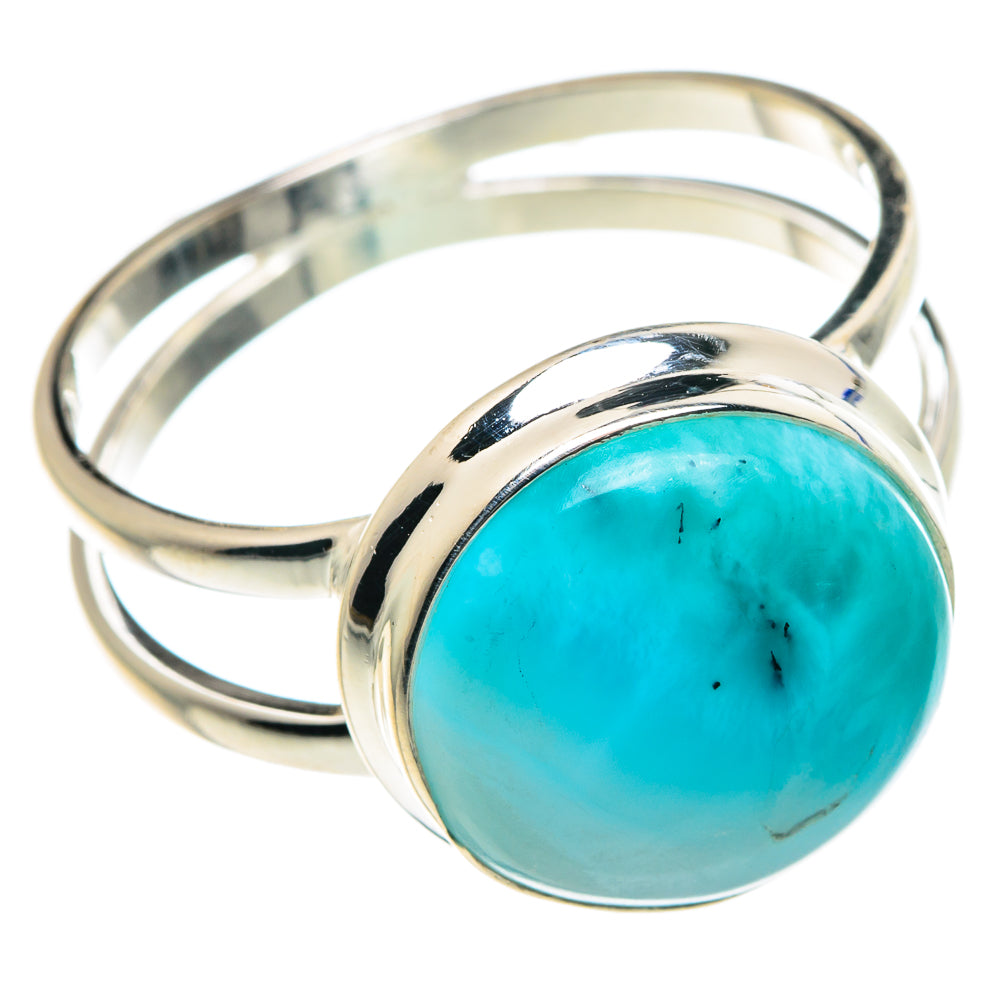 Larimar Rings handcrafted by Anasilvercos - RING87899