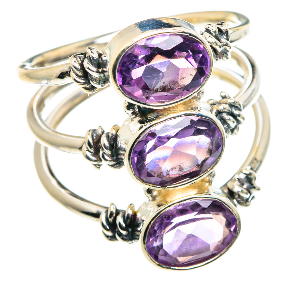 Amethyst Rings handcrafted by Anasilvercos - RING87908