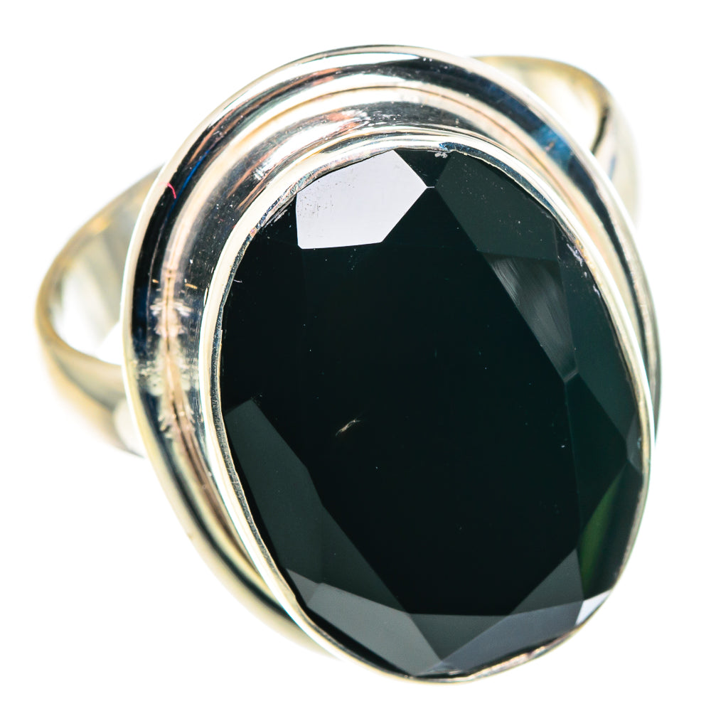 Black Onyx Rings handcrafted by Anasilvercos - RING87909 - Photo 2