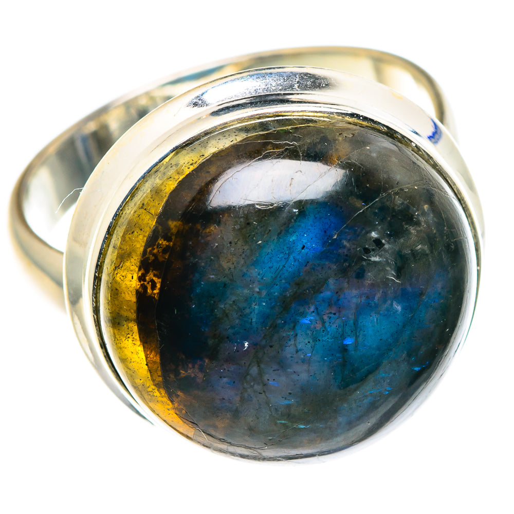 Labradorite Rings handcrafted by Anasilvercos - RING87916