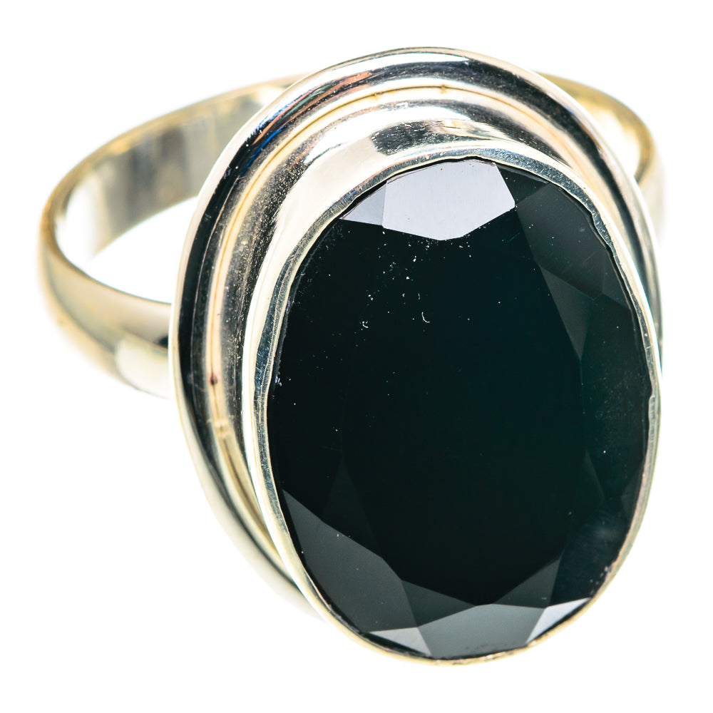 Black Onyx Rings handcrafted by Anasilvercos - RING87922 - Photo 2