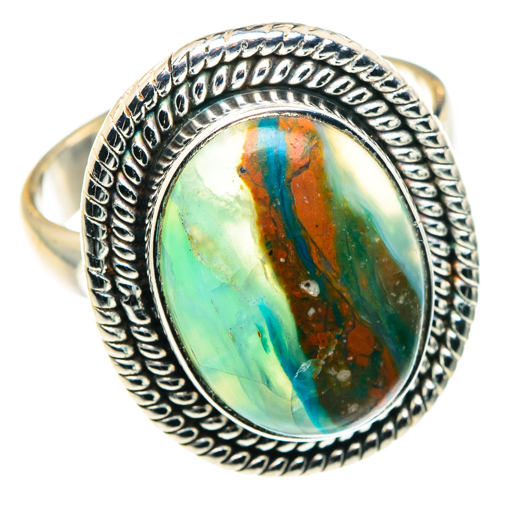 Peruvian Opal Rings handcrafted by Anasilvercos - RING87941