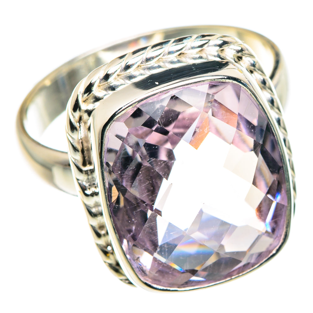 Kunzite Rings handcrafted by Anasilvercos - RING87946