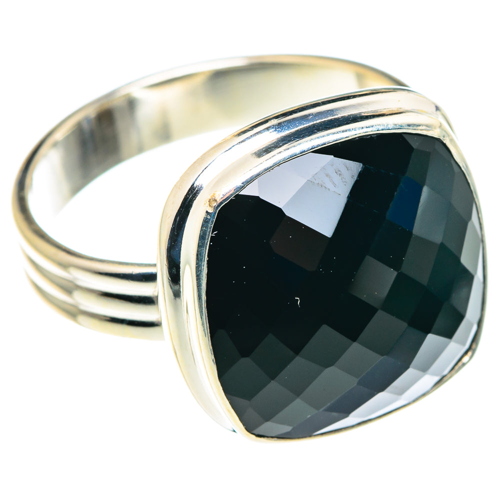 Black Onyx Rings handcrafted by Anasilvercos - RING87949 - Photo 2