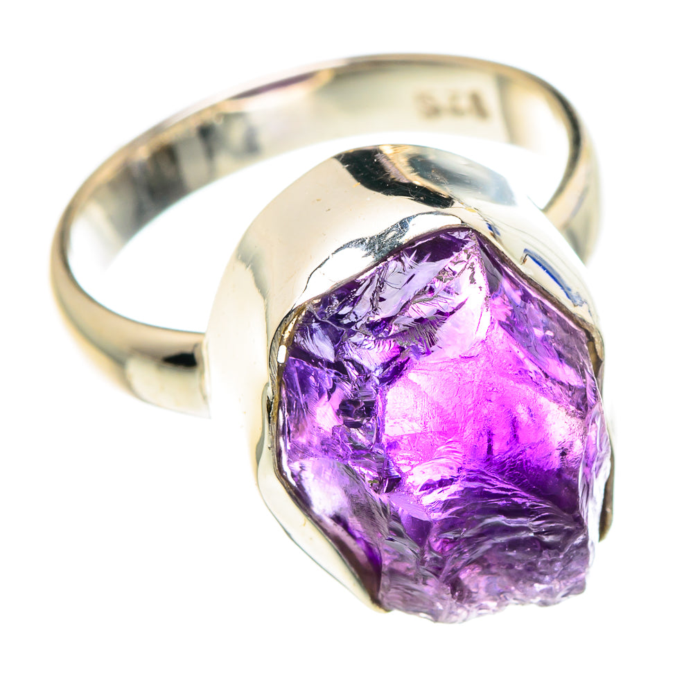 Amethyst Rings handcrafted by Anasilvercos - RING87958 - Photo 2