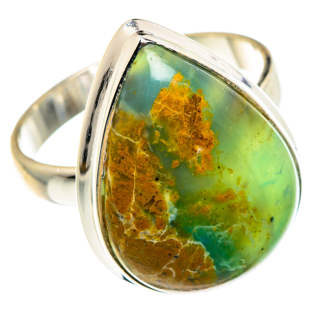 Peruvian Opal Rings handcrafted by Anasilvercos - RING87961