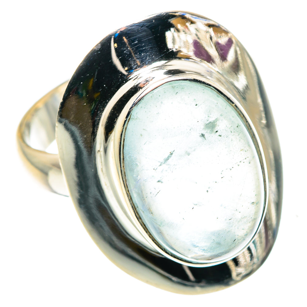 Aquamarine Rings handcrafted by Anasilvercos - RING87973