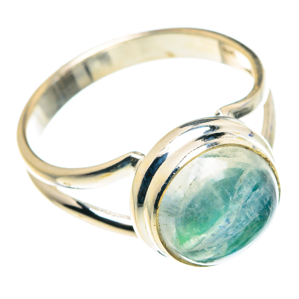 Green Moonstone Rings handcrafted by Anasilvercos - RING87976