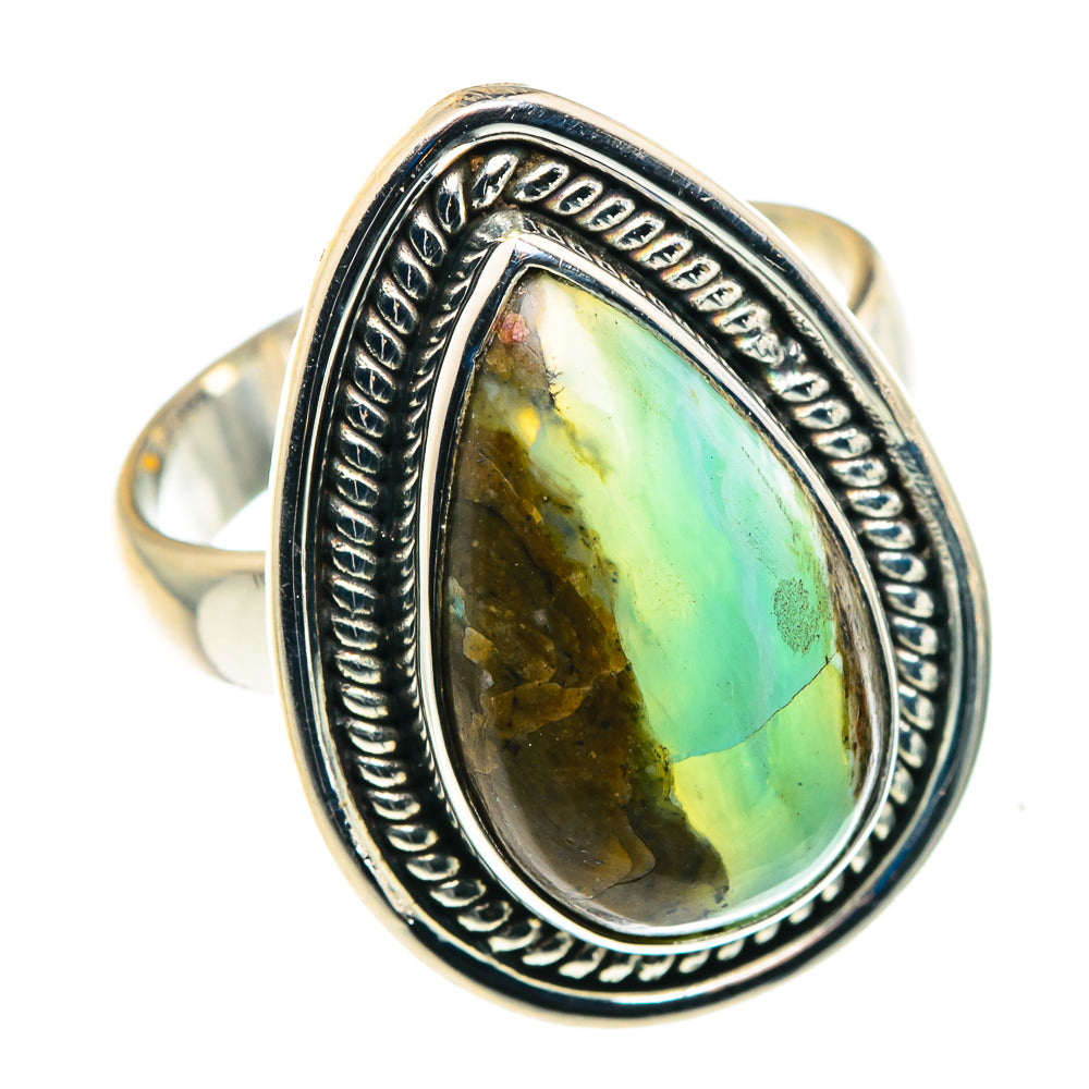 Peruvian Opal Rings handcrafted by Anasilvercos - RING87985