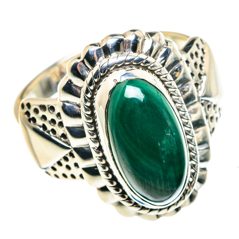 Malachite Rings handcrafted by Anasilvercos - RING87987 - Photo 2