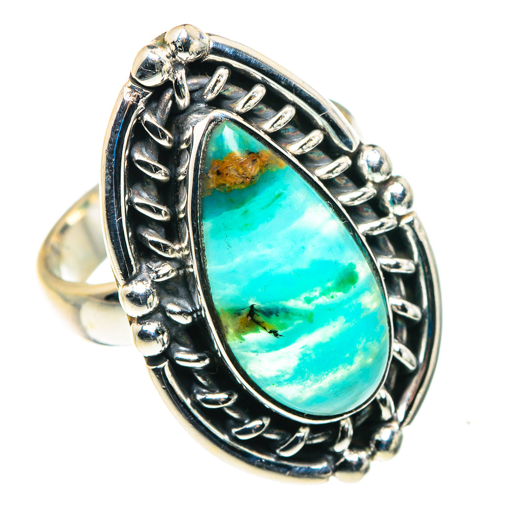 Peruvian Opal Rings handcrafted by Anasilvercos - RING87995