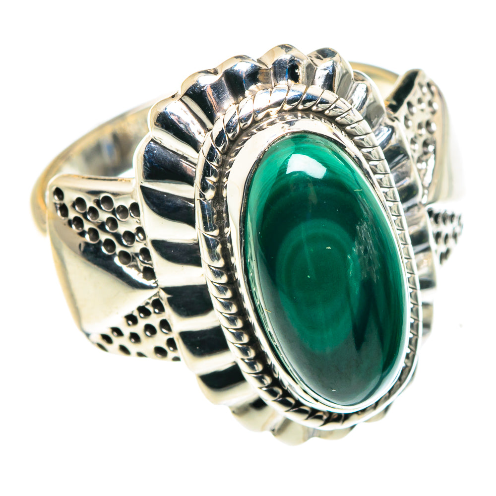 Malachite Rings handcrafted by Anasilvercos - RING87997