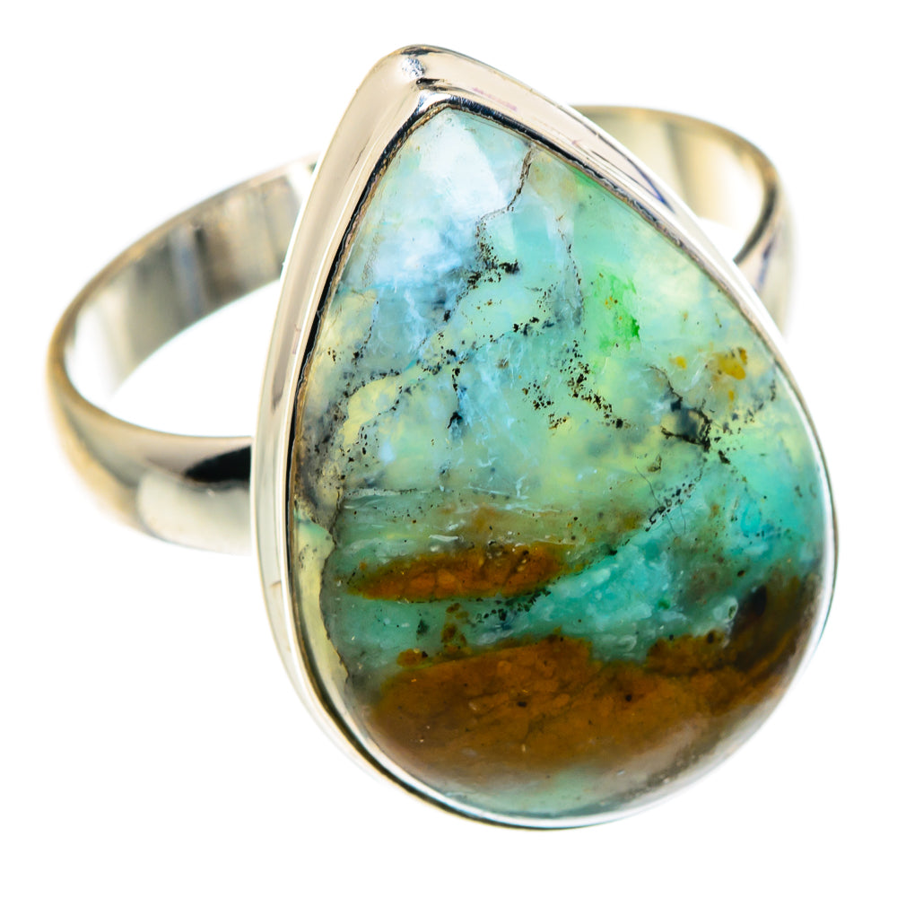 Peruvian Opal Rings handcrafted by Anasilvercos - RING88003