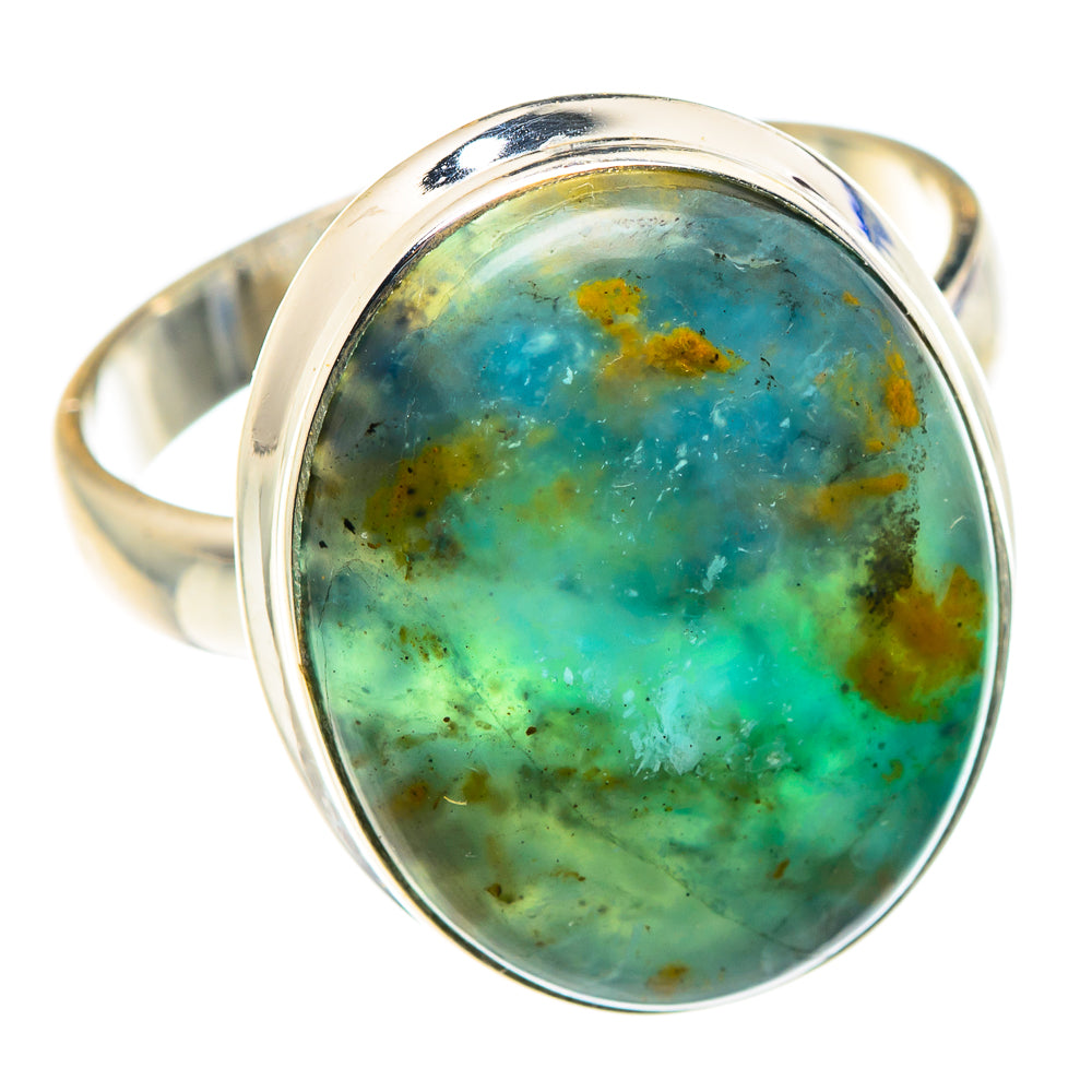 Peruvian Opal Rings handcrafted by Anasilvercos - RING88004