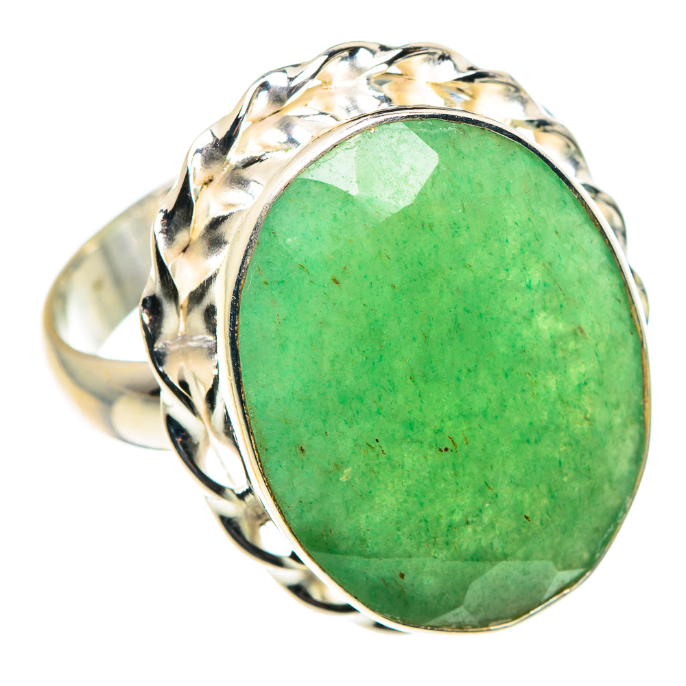Prehnite Rings handcrafted by Anasilvercos - RING88038 - Photo 2