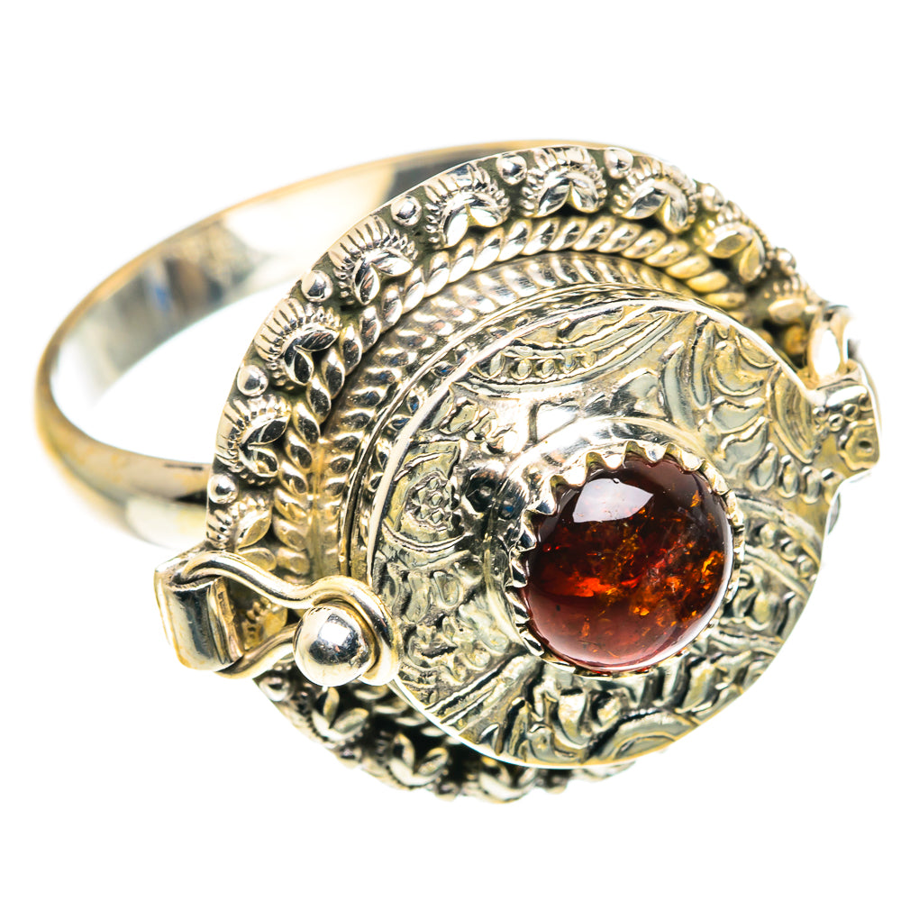 Garnet Rings handcrafted by Anasilvercos - RING88081