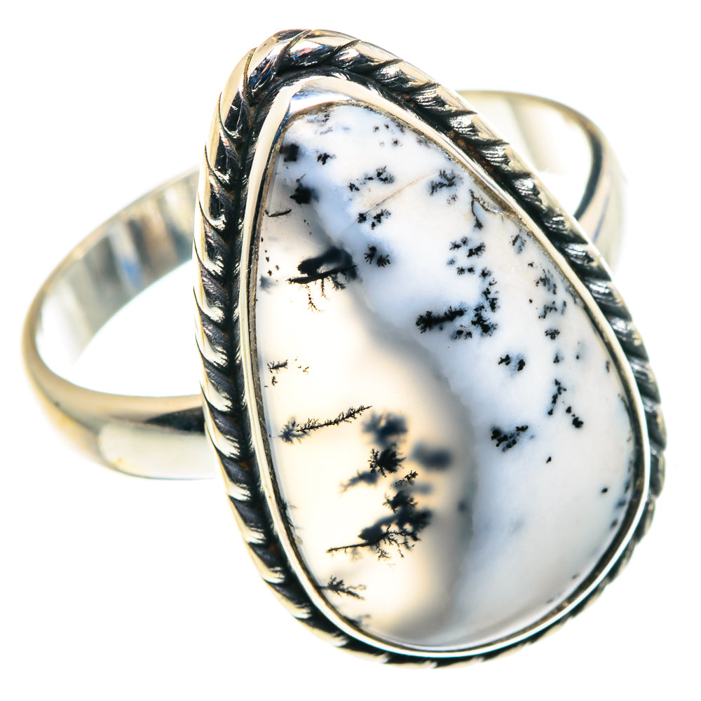 Dendritic Opal Rings handcrafted by Anasilvercos - RING88089