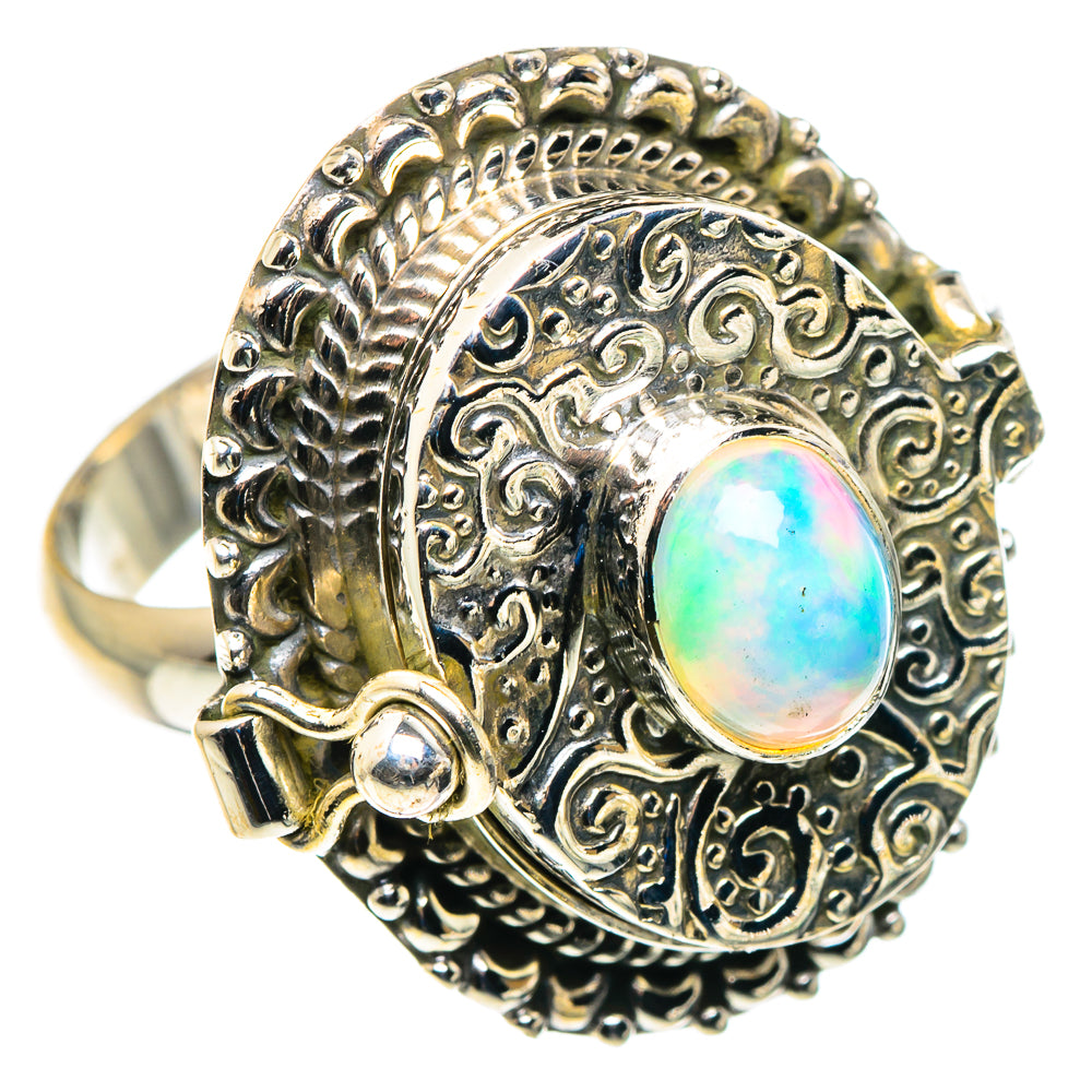 Ethiopian Opal Rings handcrafted by Anasilvercos - RING88091