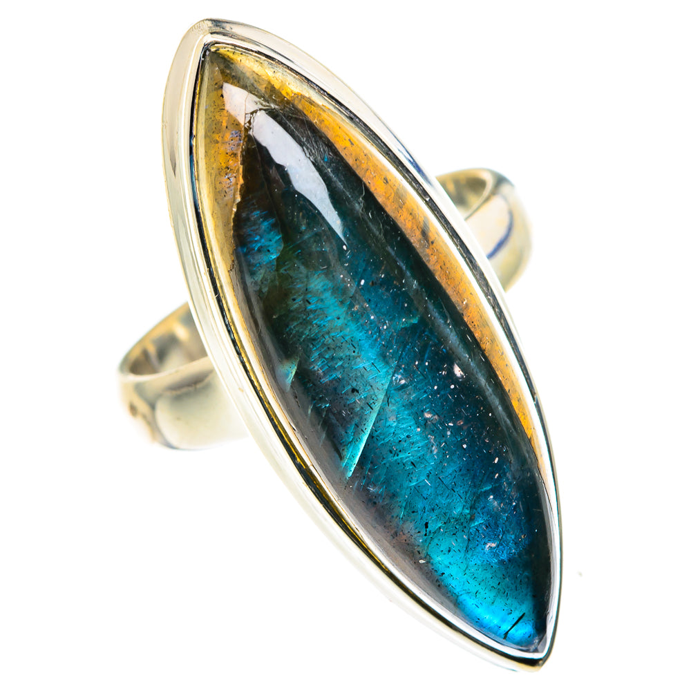 Labradorite Rings handcrafted by Anasilvercos - RING88099