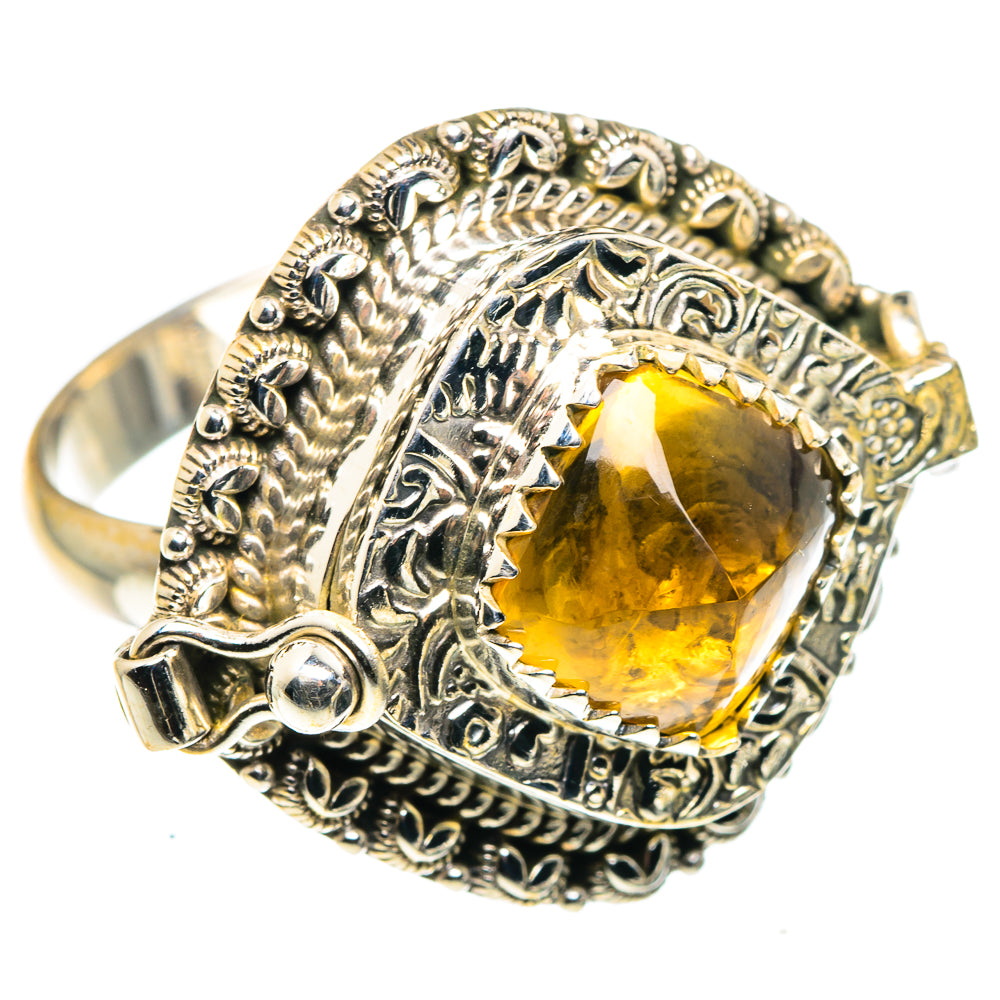 Citrine Rings handcrafted by Anasilvercos - RING88107