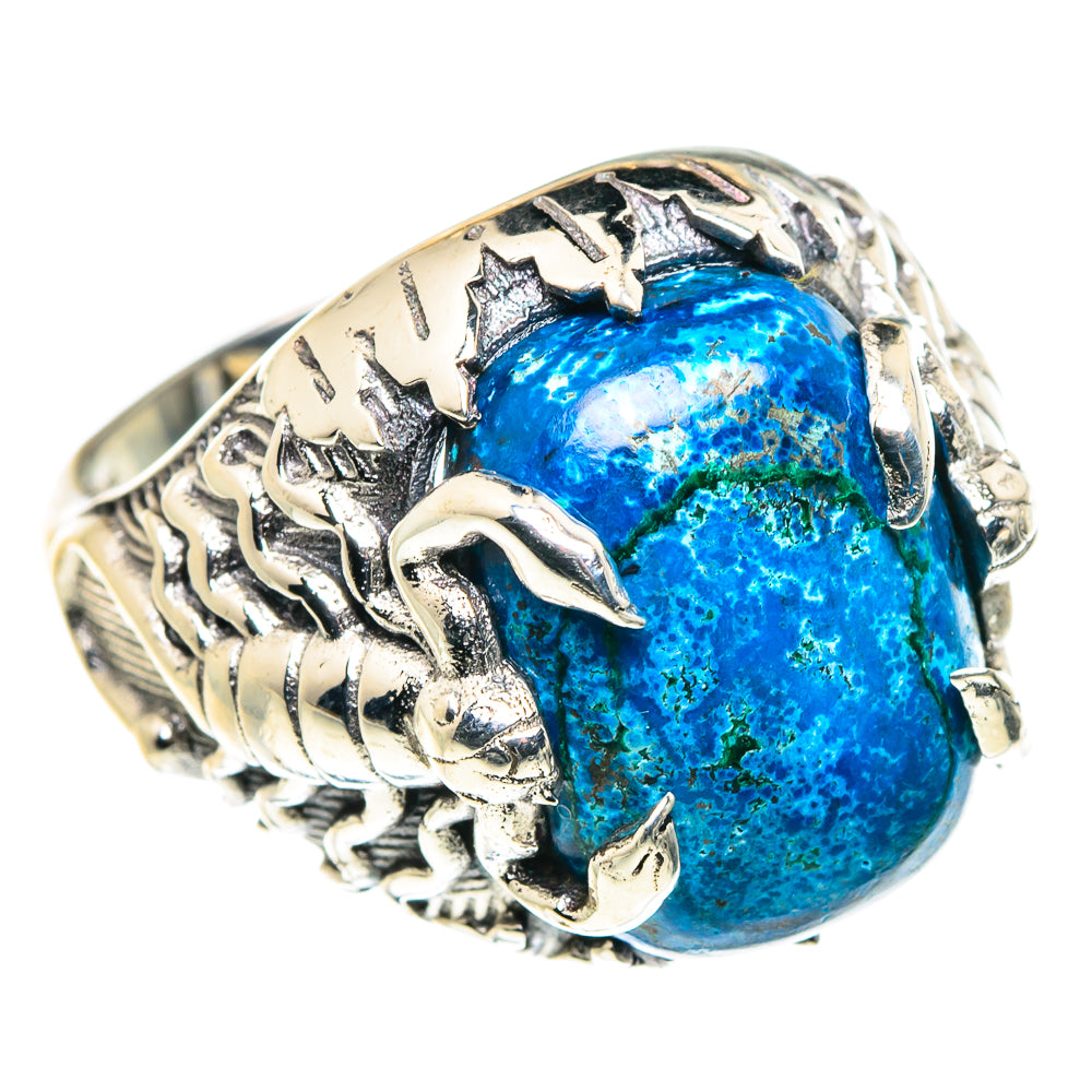 Chrysocolla Rings handcrafted by Anasilvercos - RING88117