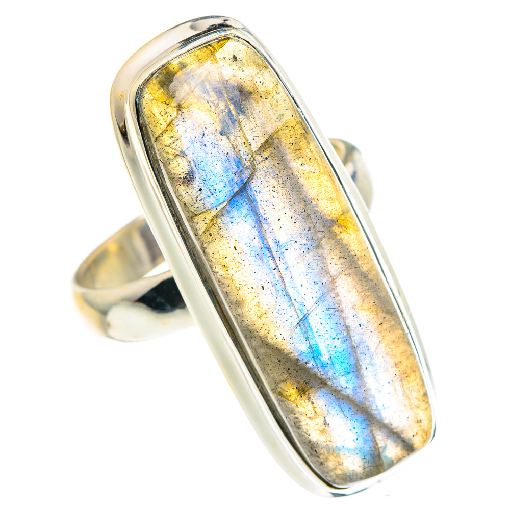 Labradorite Rings handcrafted by Anasilvercos - RING88120