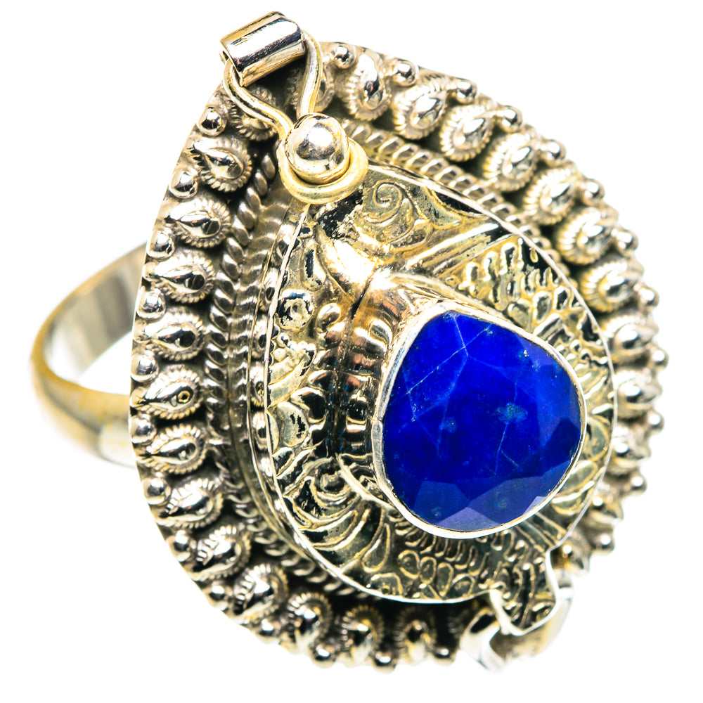 Lapis Lazuli Rings handcrafted by Anasilvercos - RING88123