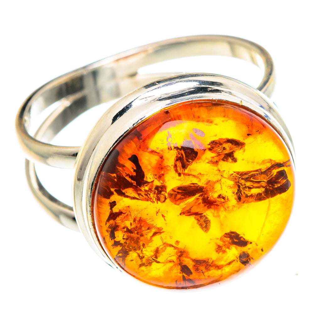 Baltic Amber Rings handcrafted by Anasilvercos - RING88143