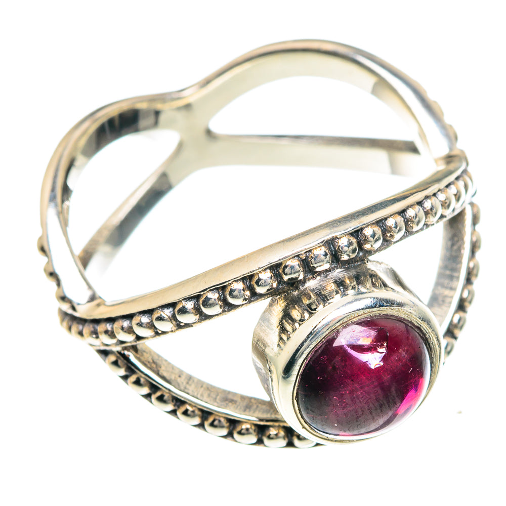 Garnet Rings handcrafted by Anasilvercos - RING88150